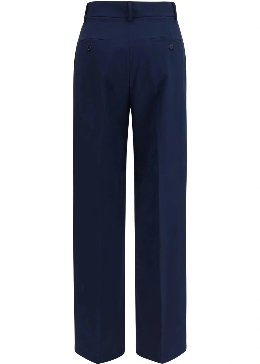 Pantaloni casual Max Mara multicolor din lana - Img 2