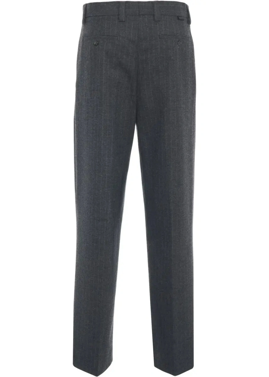Pantaloni casual Paolo Pecora gri - Img 3
