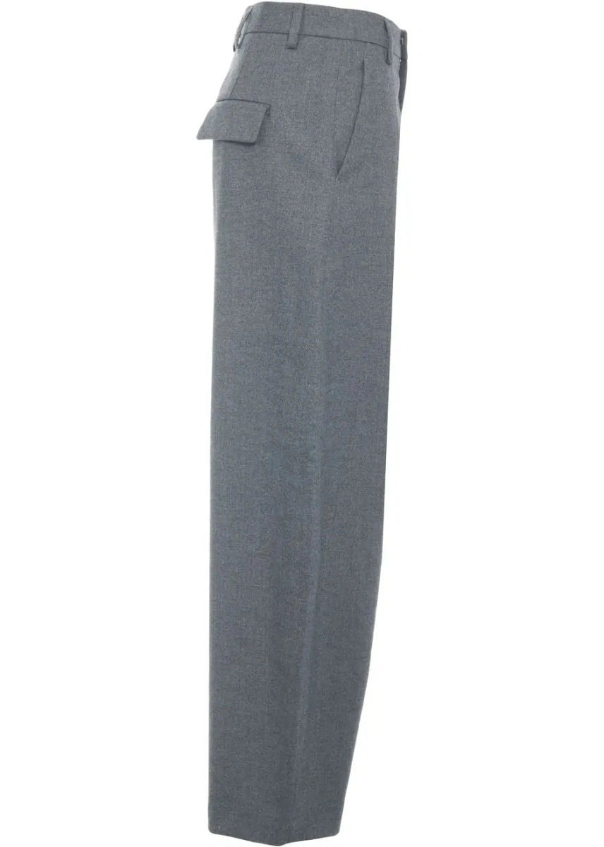 Pantaloni casual Rossi gri 'Alyn' - Img 3