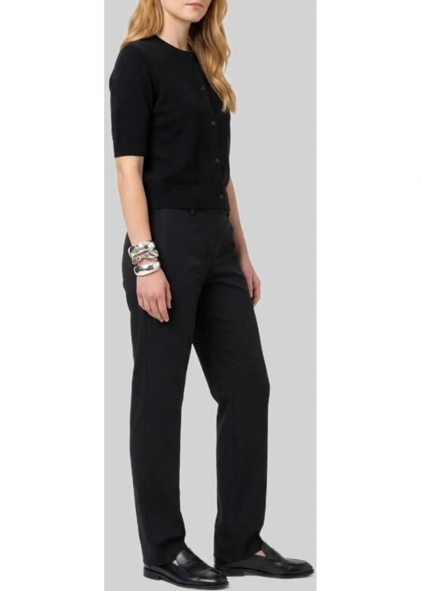 Pantaloni casual SUTTON NEW YORK gri din canvas - Img 2