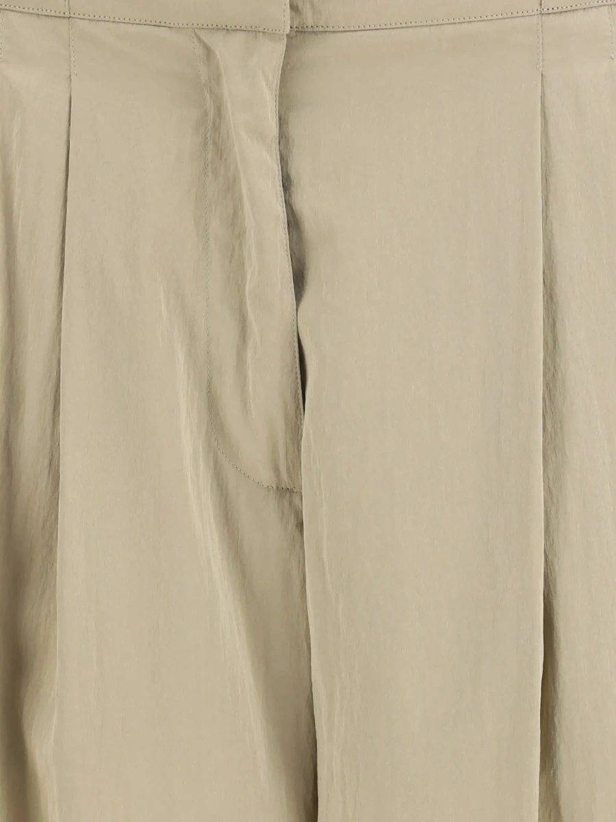 Pantaloni casual THE ROW din matase si nylon - Img 5