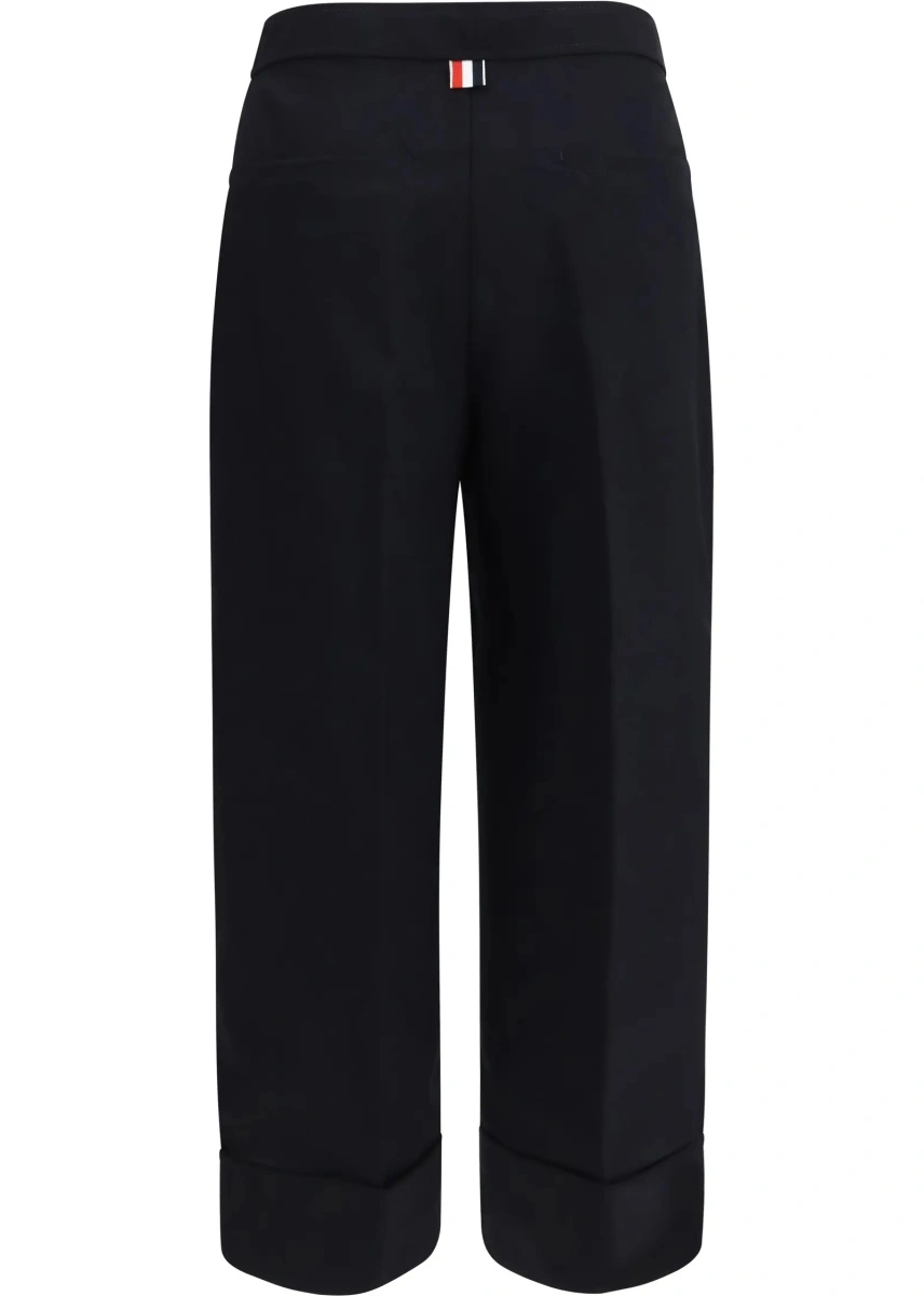 Pantaloni casual Thom Browne albastri - Img 2
