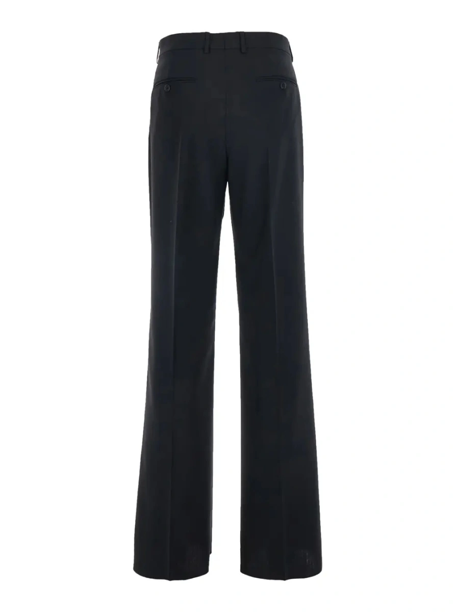 Pantaloni Céline negri din bumbac - Img 2