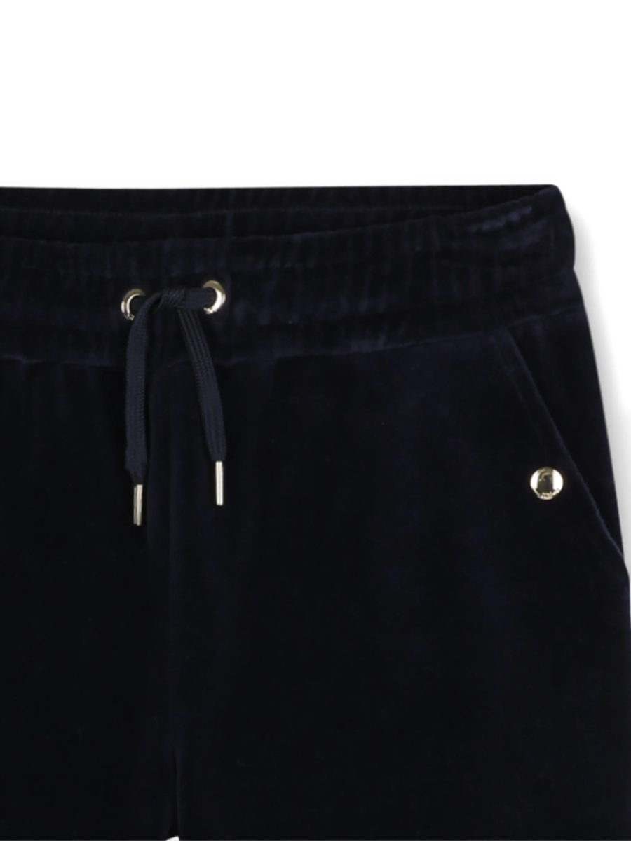 Pantaloni Chloe albastri din bumbac - Img 3