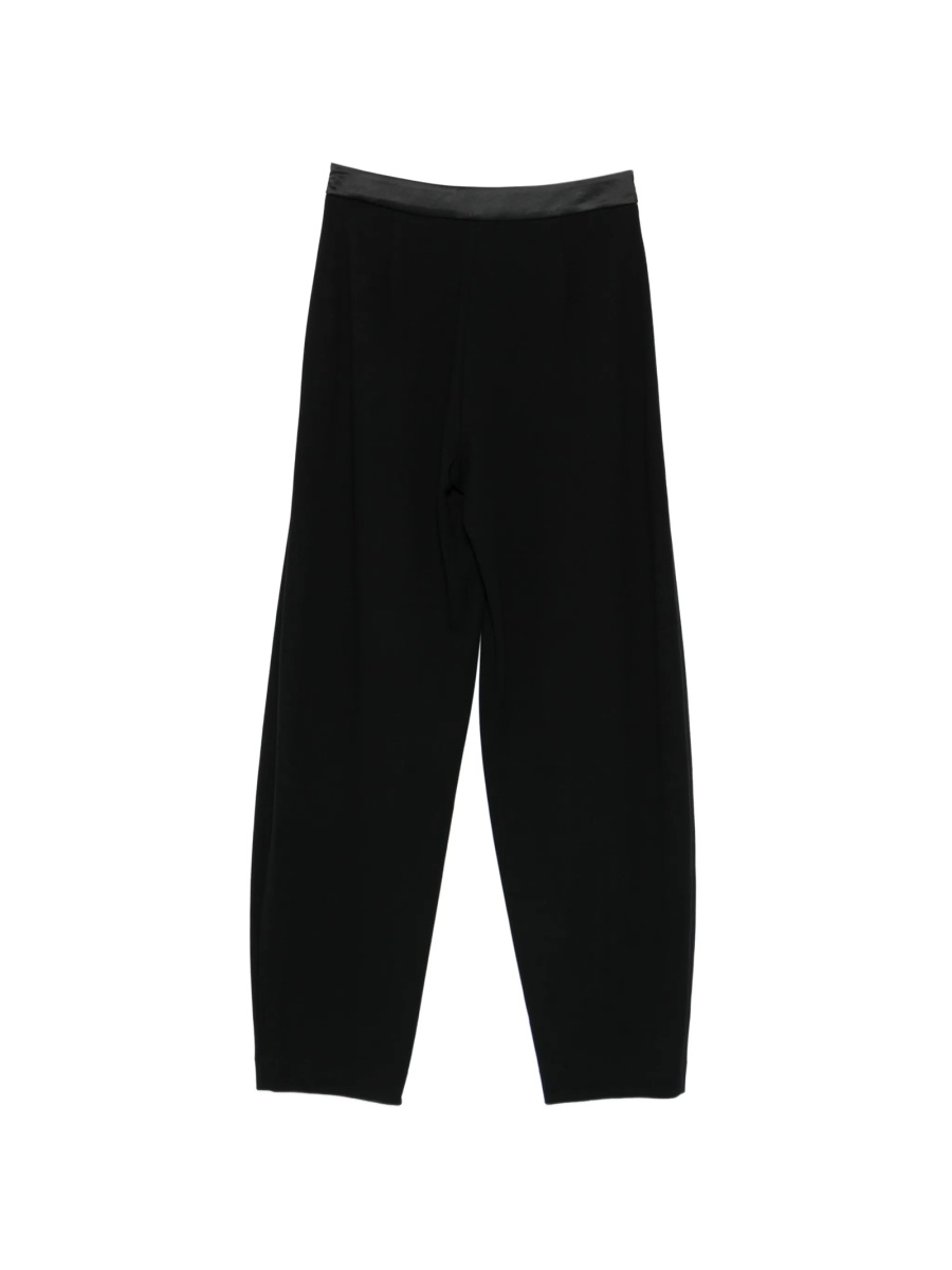 Pantaloni conici Emporio Armani negri - Img 2