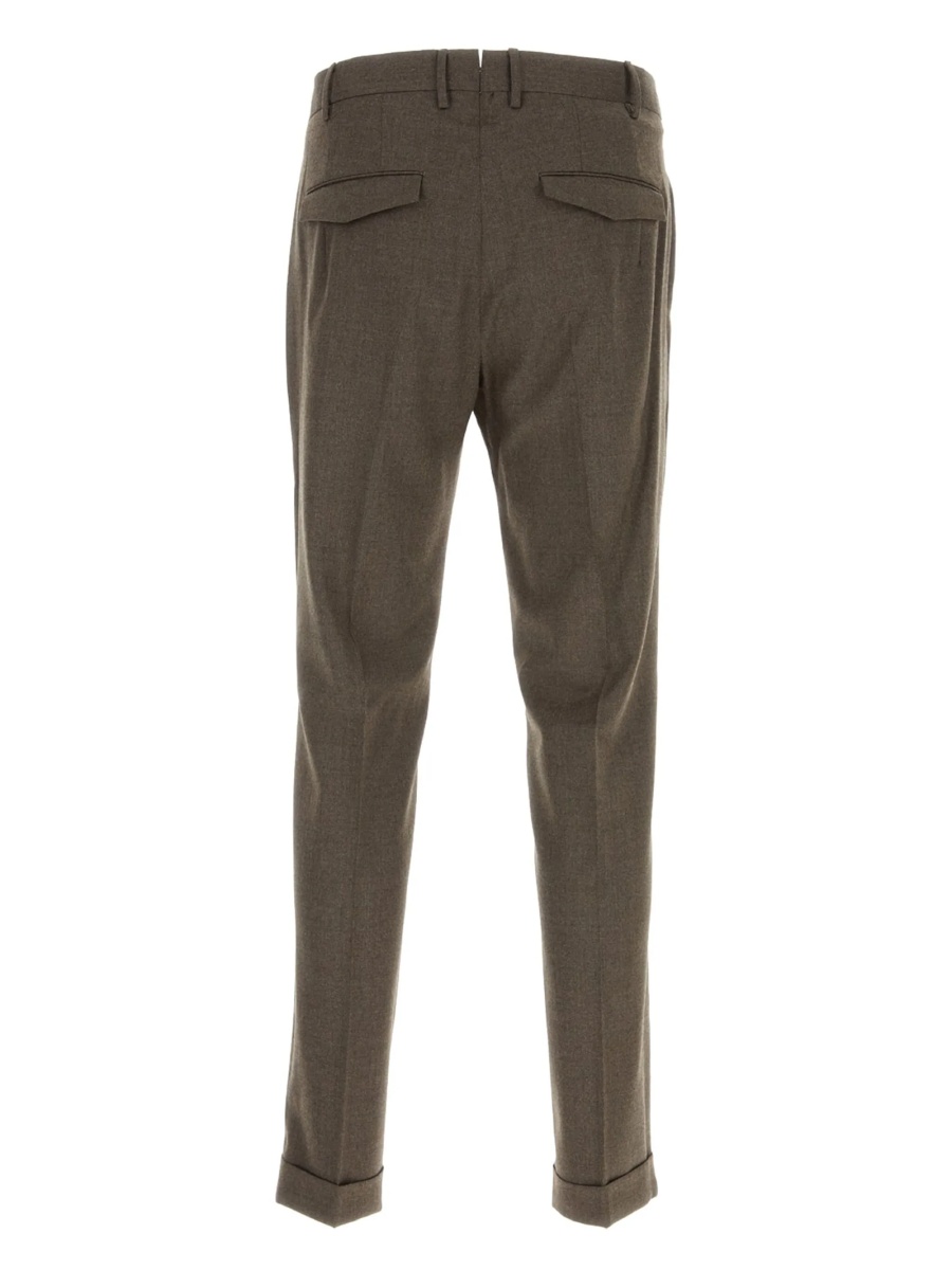 Pantaloni conici PT TORINO maro - Img 2