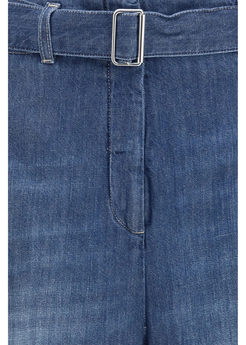 Pantaloni Cotton Shorts with a belt - Img 3