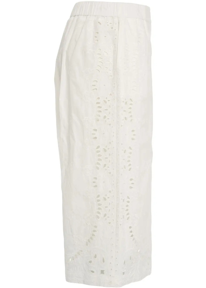 Pantaloni Culotte with embroidery - Img 3
