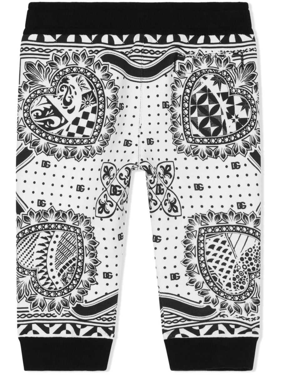Pantaloni de trening Dolce &amp; Gabbana albi - Img 2