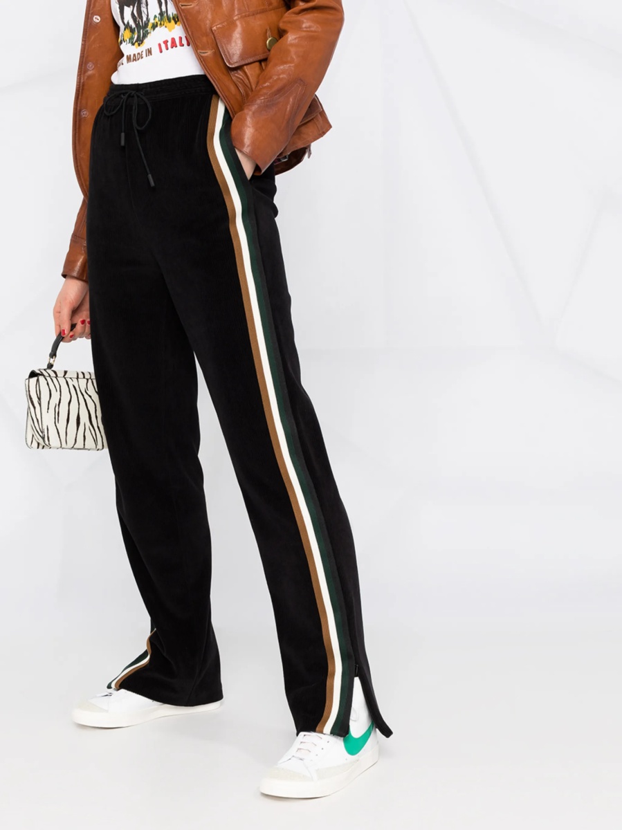 Pantaloni de trening DSQUARED2 negri din bumbac si modal - Img 5