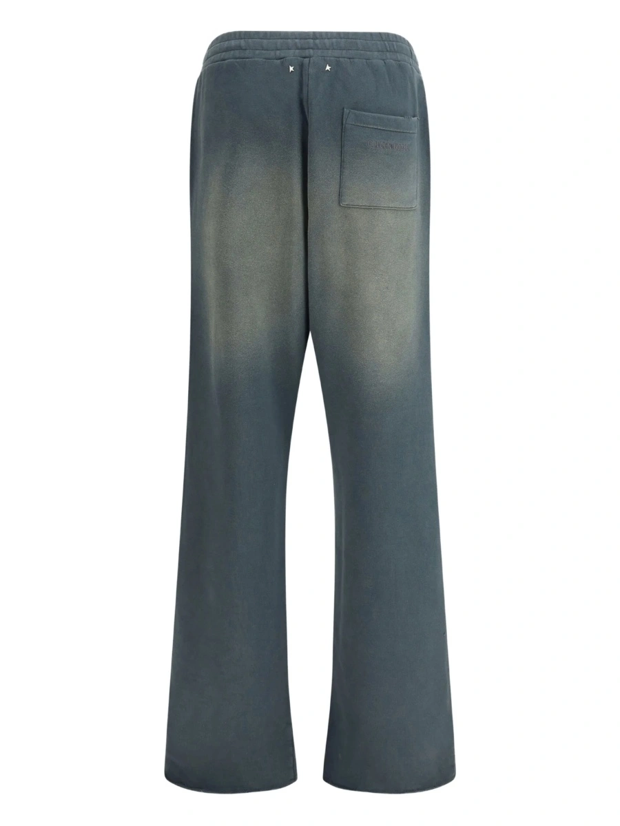 Pantaloni de trening Golden Goose star albastri - Img 2