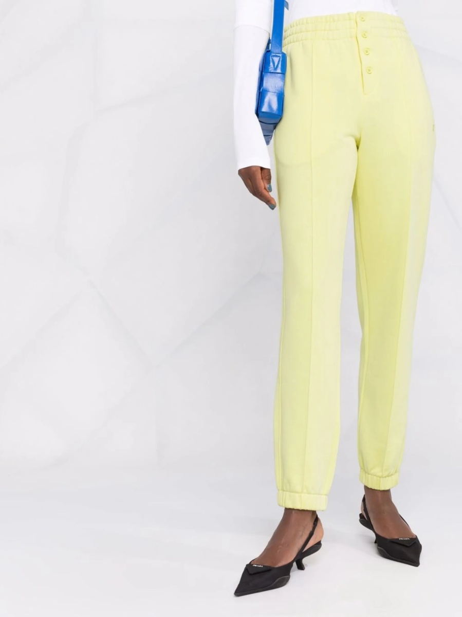Pantaloni de trening HELMUT LANG galbeni - Img 5