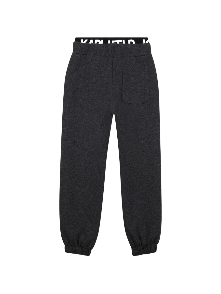 Pantaloni de trening Karl Lagerfeld gri - Img 2