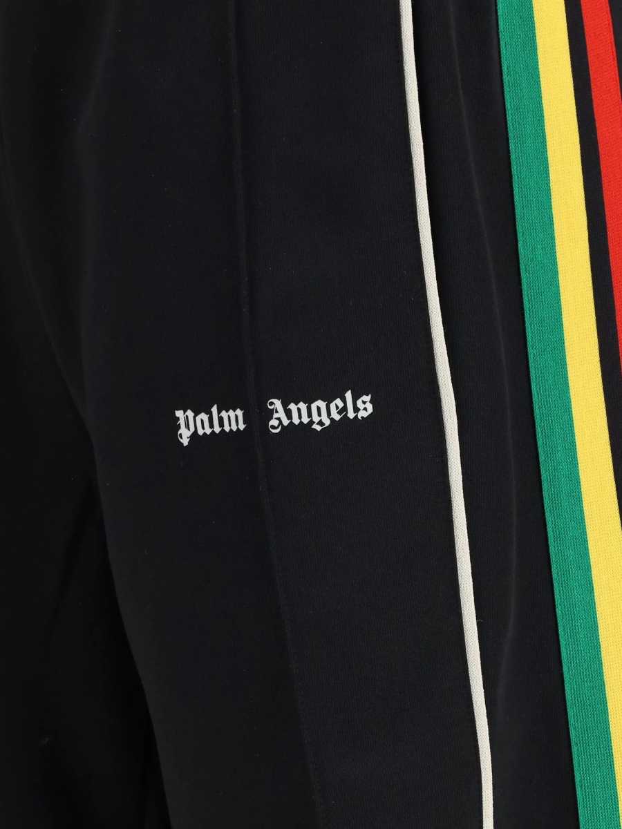 Pantaloni de trening Palm Angels track negri - Img 3