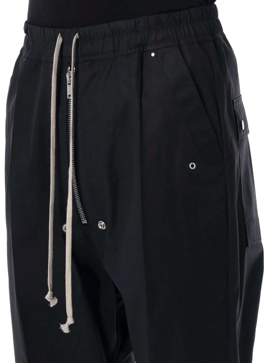 Pantaloni de trening Rick Owens negri - Img 3