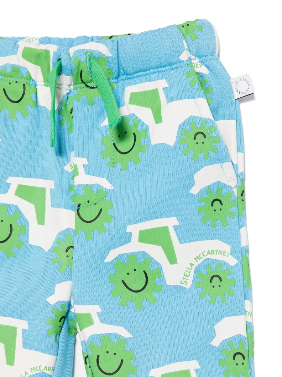 Pantaloni de trening Stella McCartney albastri - Img 3