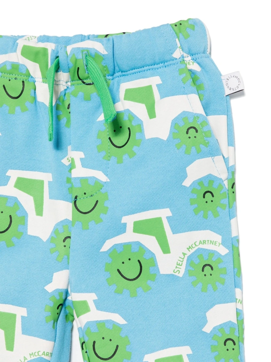 Pantaloni de trening Stella McCartney albastri - Img 3