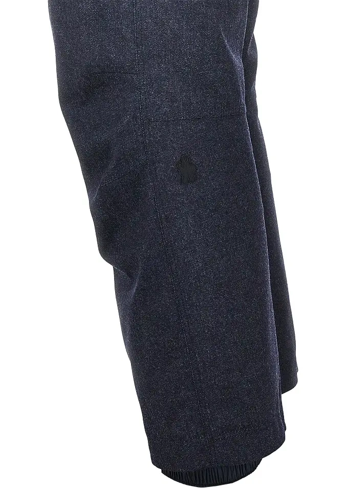 Pantaloni Denim effect wool ski pants - Img 2