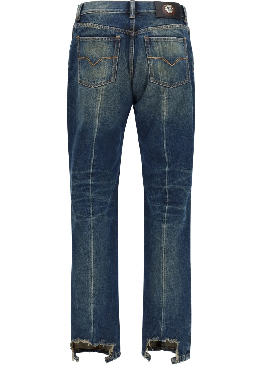 Pantaloni Distressed straight-leg Jeans - Img 2