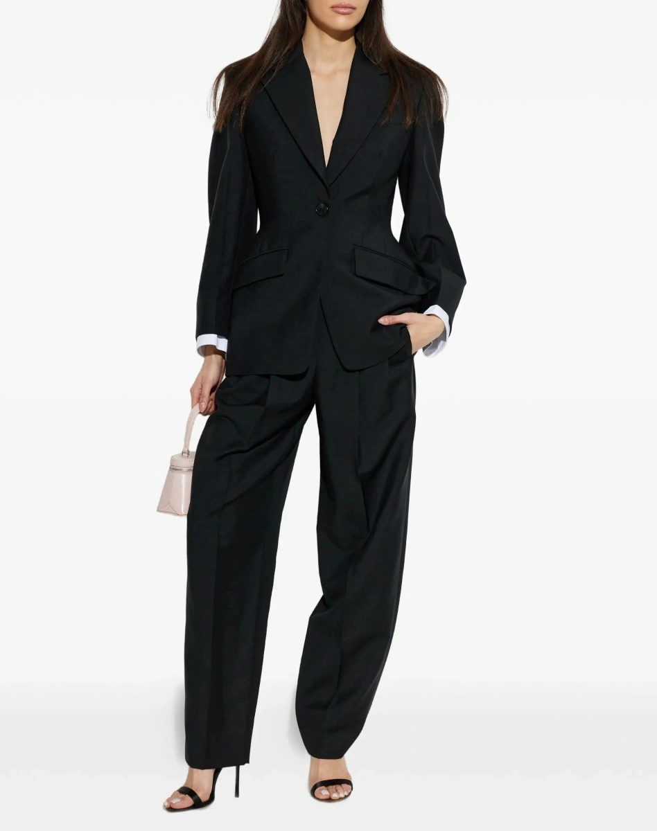 Pantaloni Double-pleat Pants in wool and mohair - Img 4