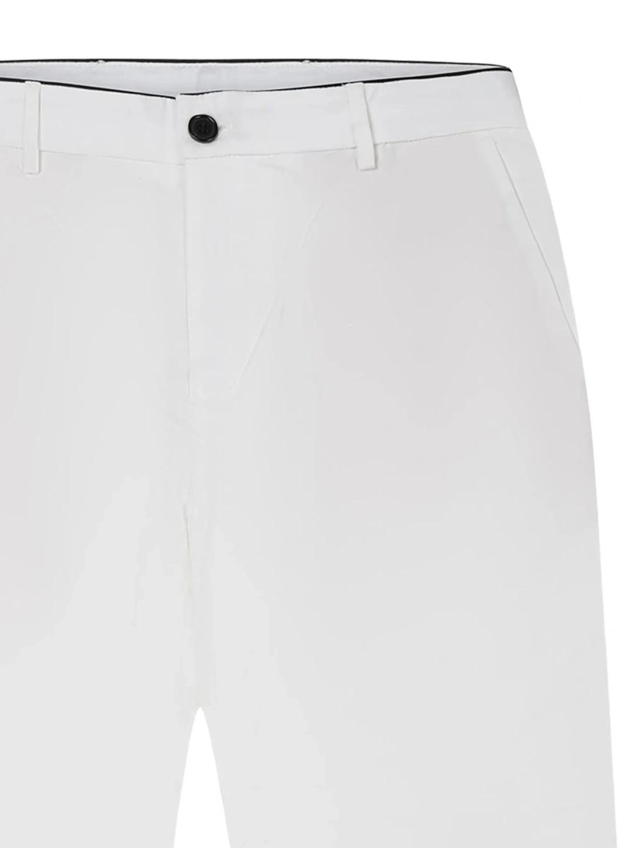 Pantaloni drepti Department Five albi - Img 2