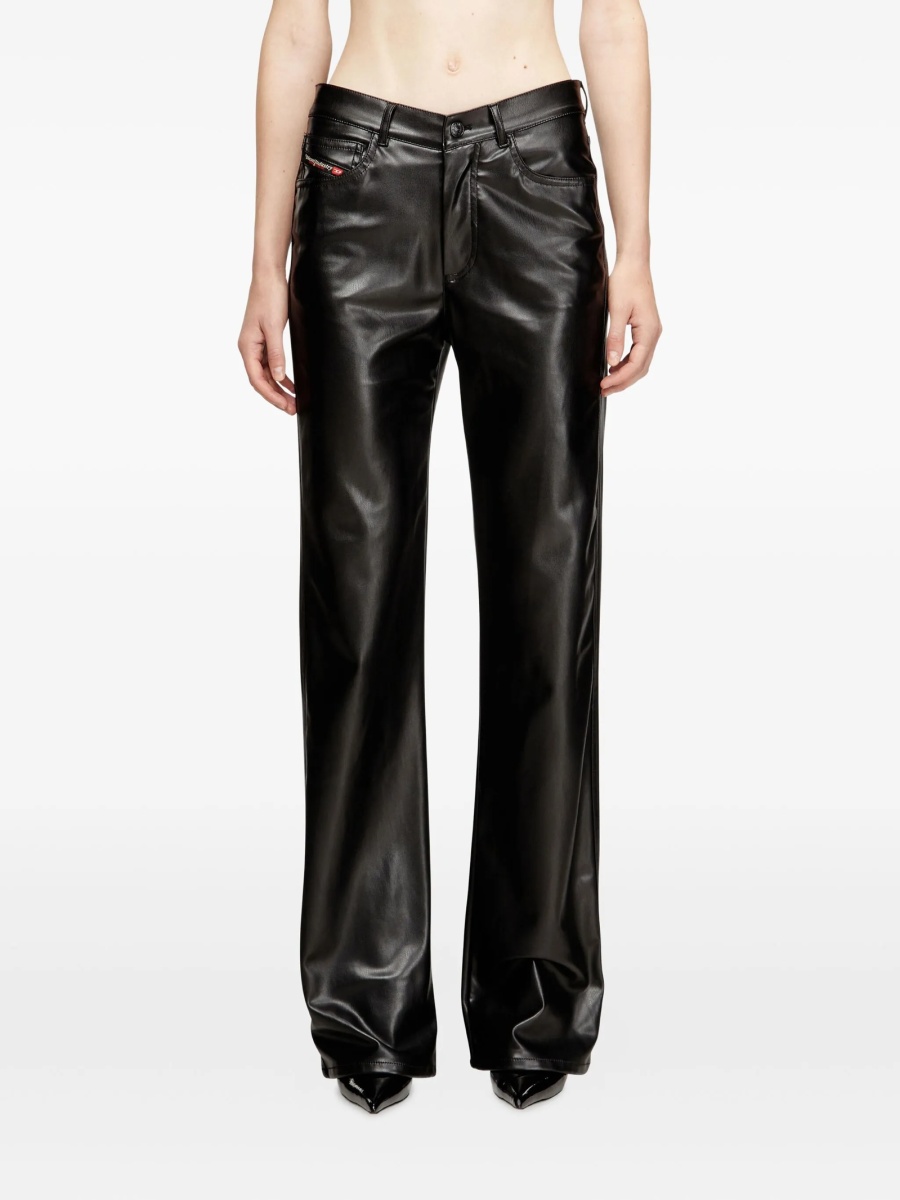 Pantaloni drepti Diesel negri - Img 3