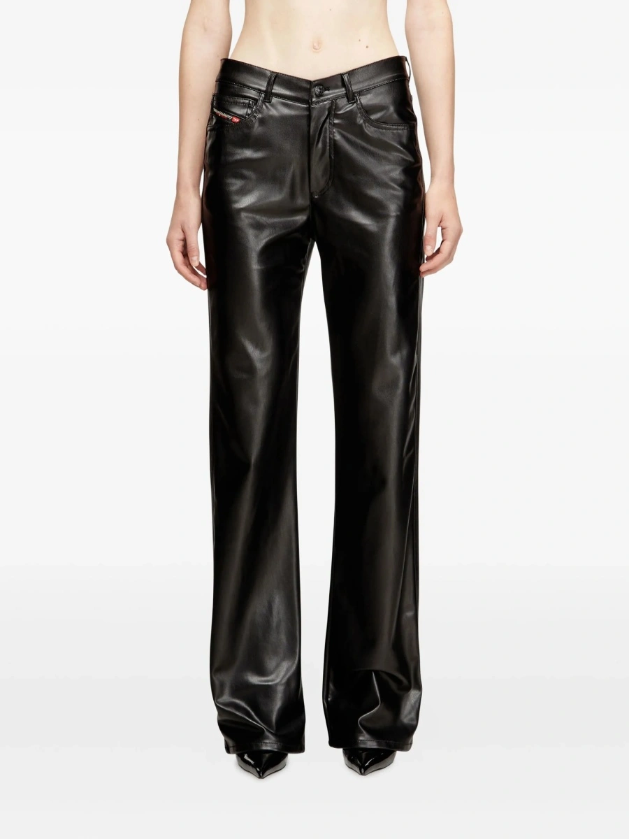 Pantaloni drepti Diesel negri - Img 3