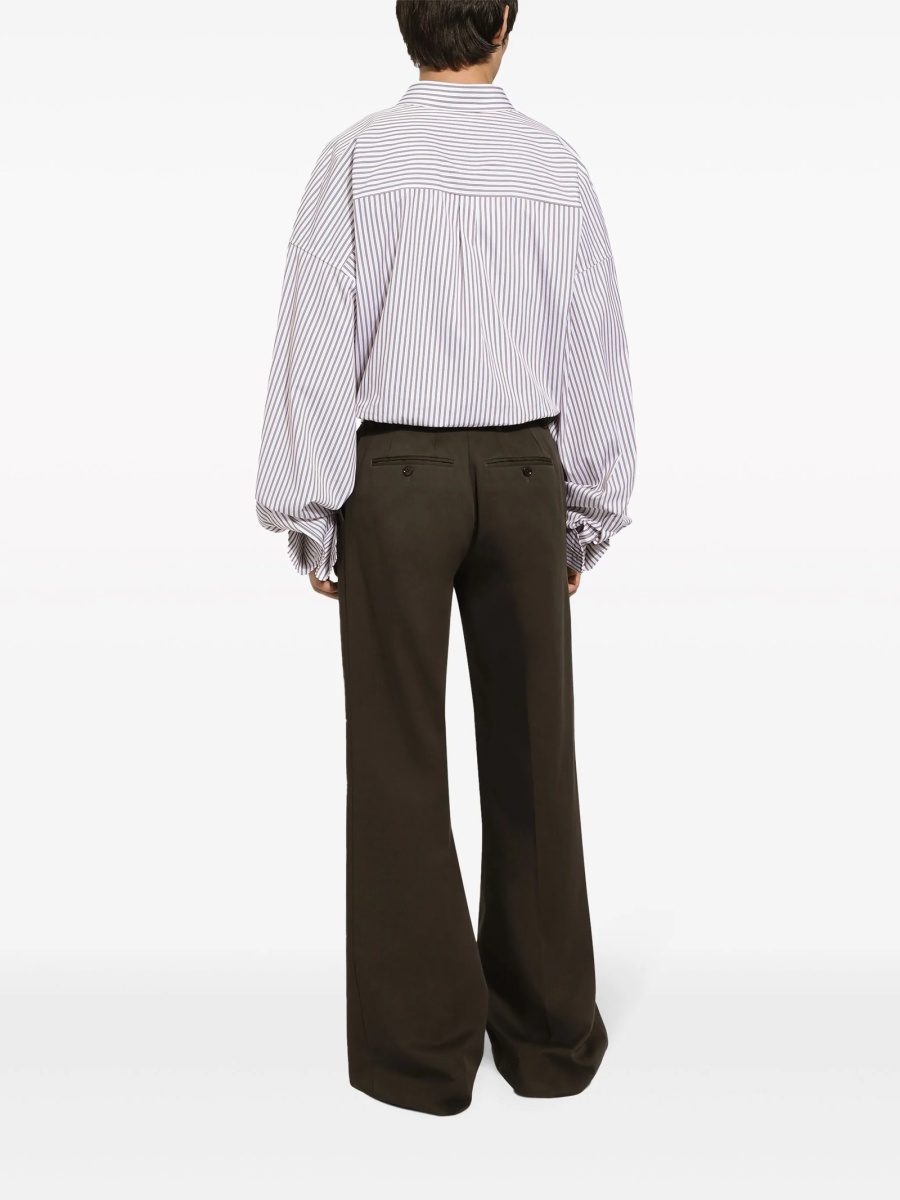 Pantaloni drepti Dolce &amp; Gabbana maro - Img 4