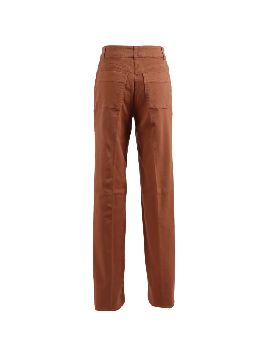Pantaloni drepti Elisabetta Franchi maro - Img 2