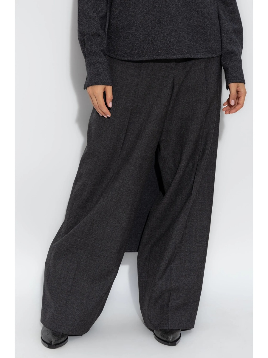 Pantaloni drepti Givenchy gri - Img 3
