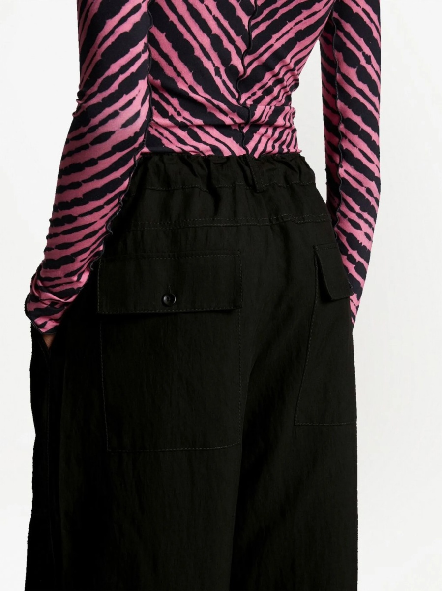 Pantaloni drepti PROENZA SCHOULER WHITE LABEL negri - Img 5