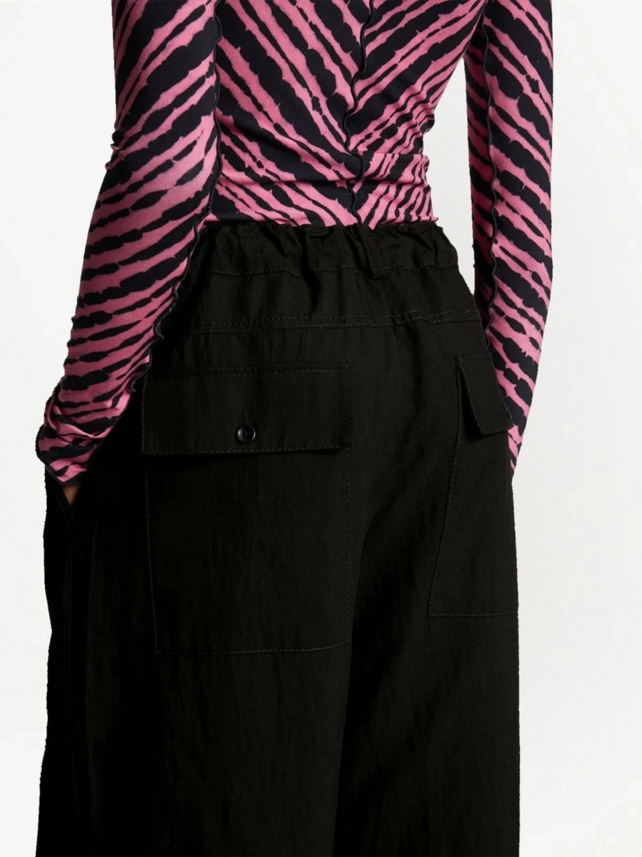 Pantaloni drepti PROENZA SCHOULER WHITE LABEL negri - Img 5