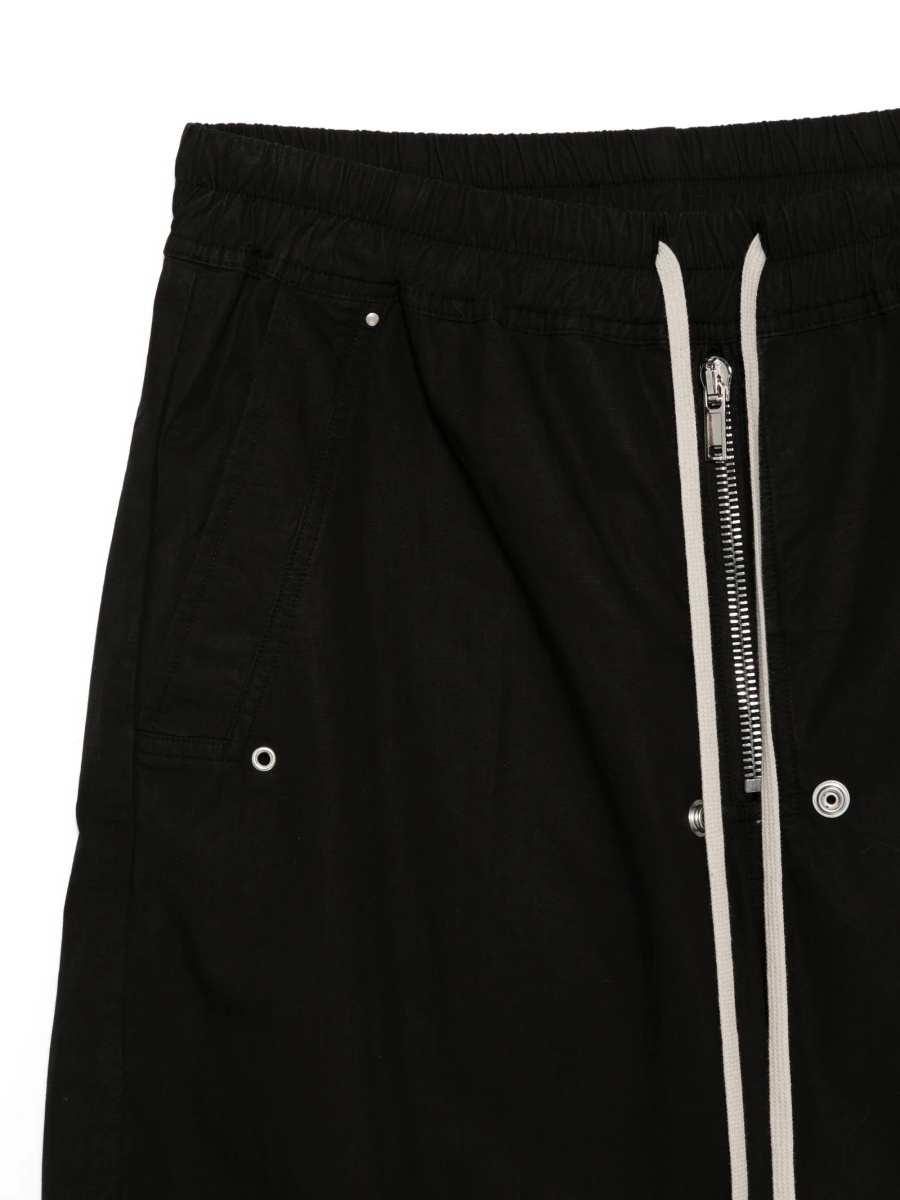 Pantaloni drepti Rick Owens negri - Img 3