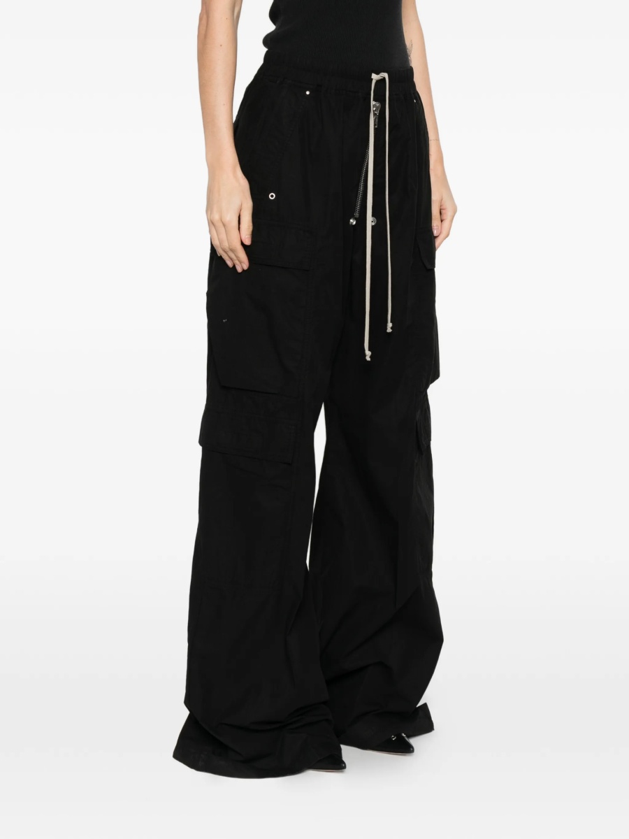 Pantaloni drepti Rick Owens negri - Img 3