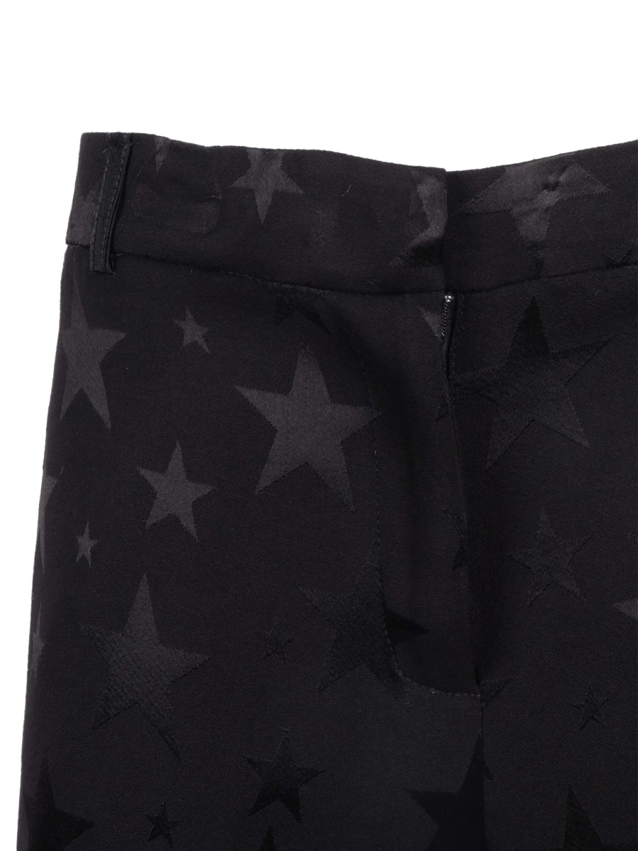 Pantaloni drepti Shirt A Porter negri - Img 3