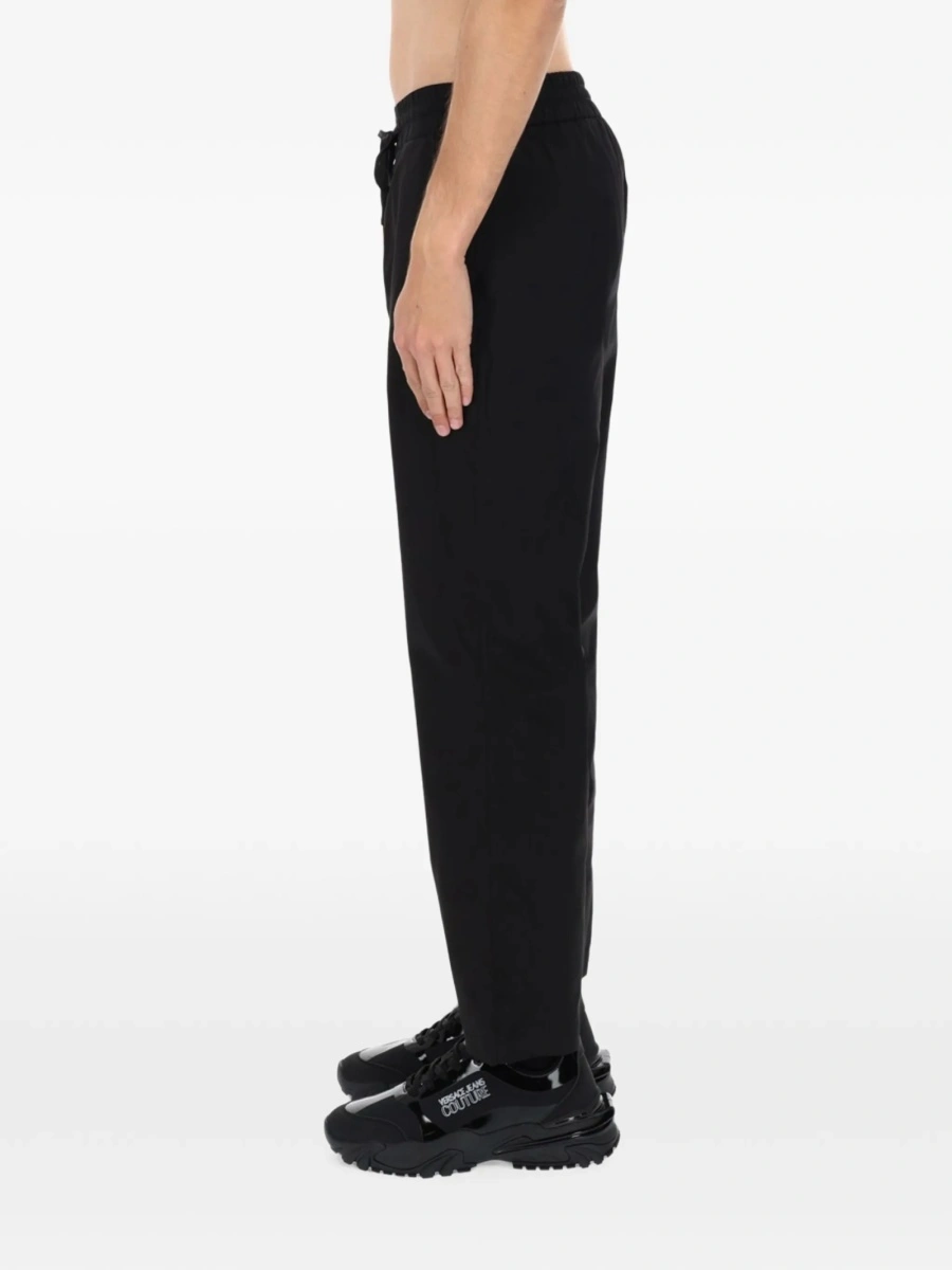 Pantaloni drepti Versace Jeans Couture negri - Img 3