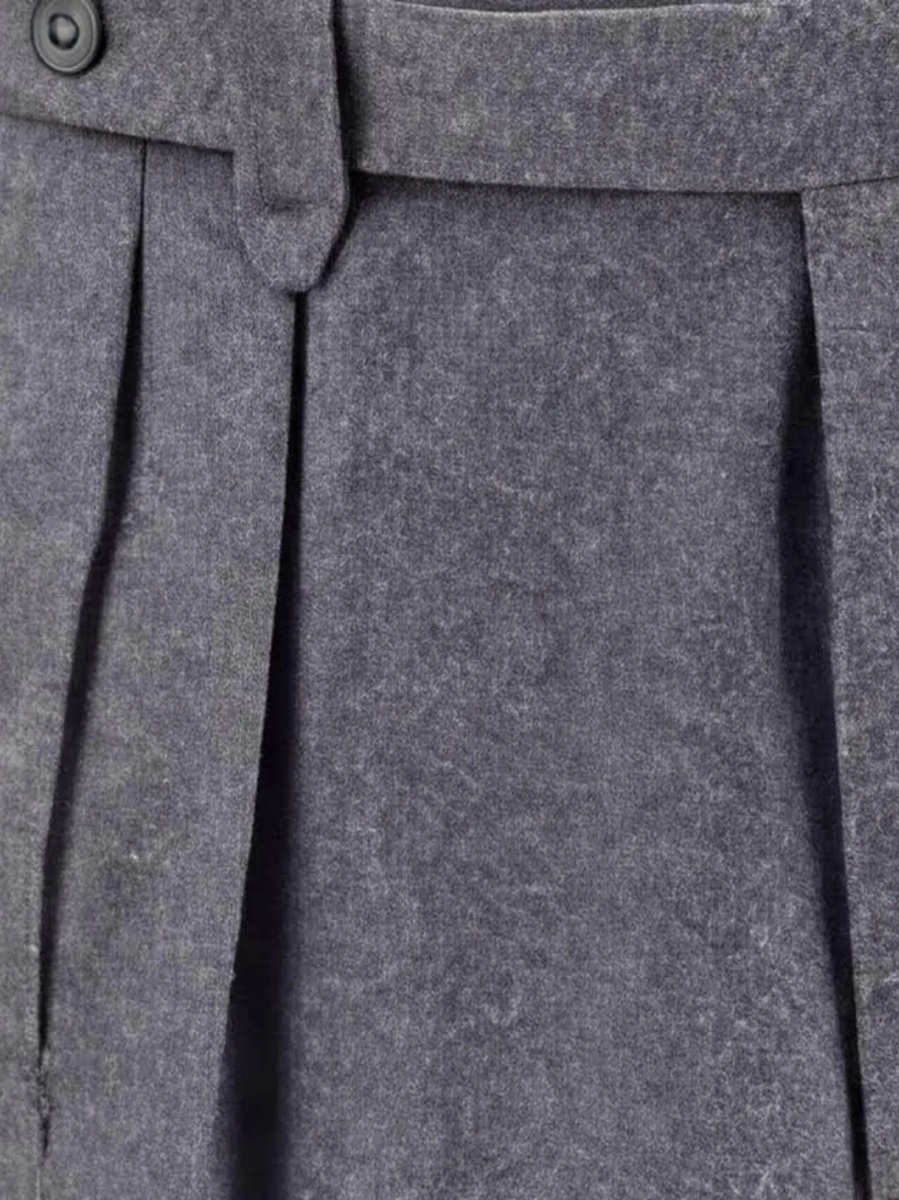 Pantaloni Elba Trousers in silk, cashmere and linen - Img 5
