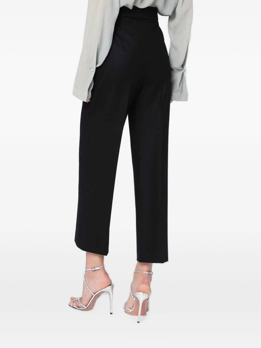 Pantaloni eleganti Alberta Ferretti negri - Img 4
