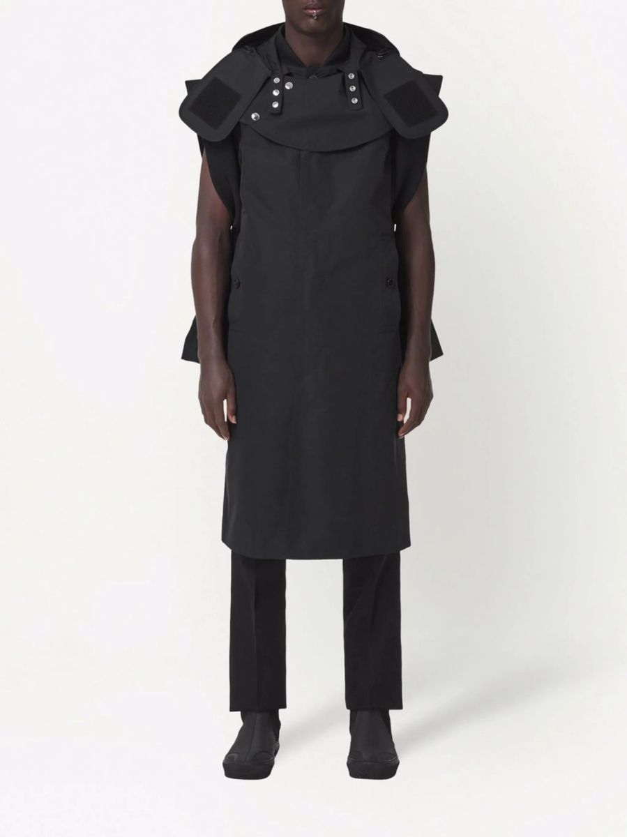 Pantaloni eleganti Burberry negri - Img 2