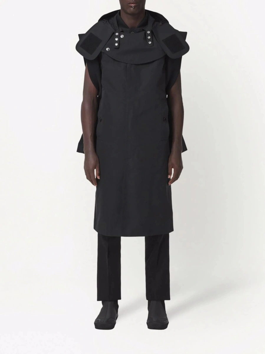 Pantaloni eleganti Burberry negri - Img 2