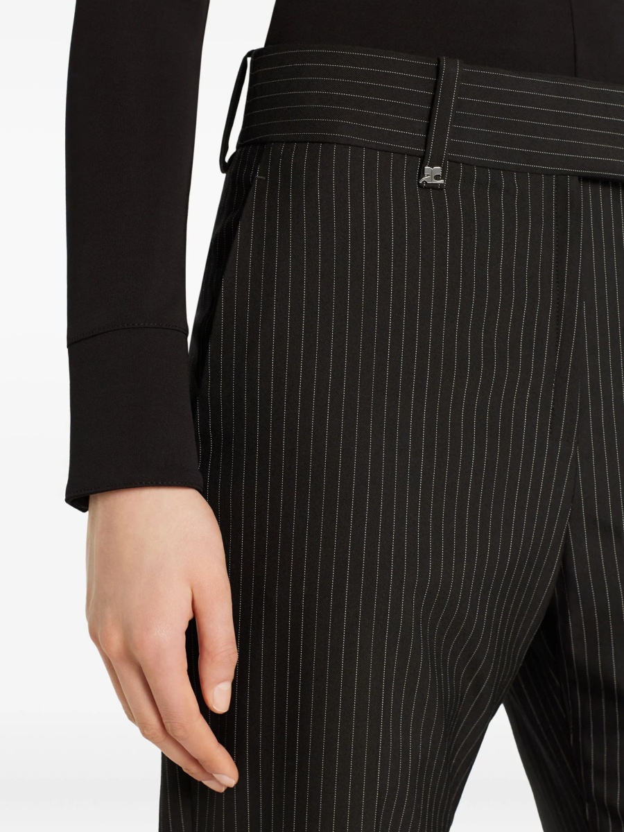 Pantaloni eleganti COURRÈGES negri - Img 5