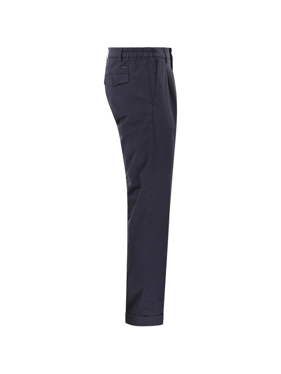 Pantaloni eleganti Fay albastri - Img 3