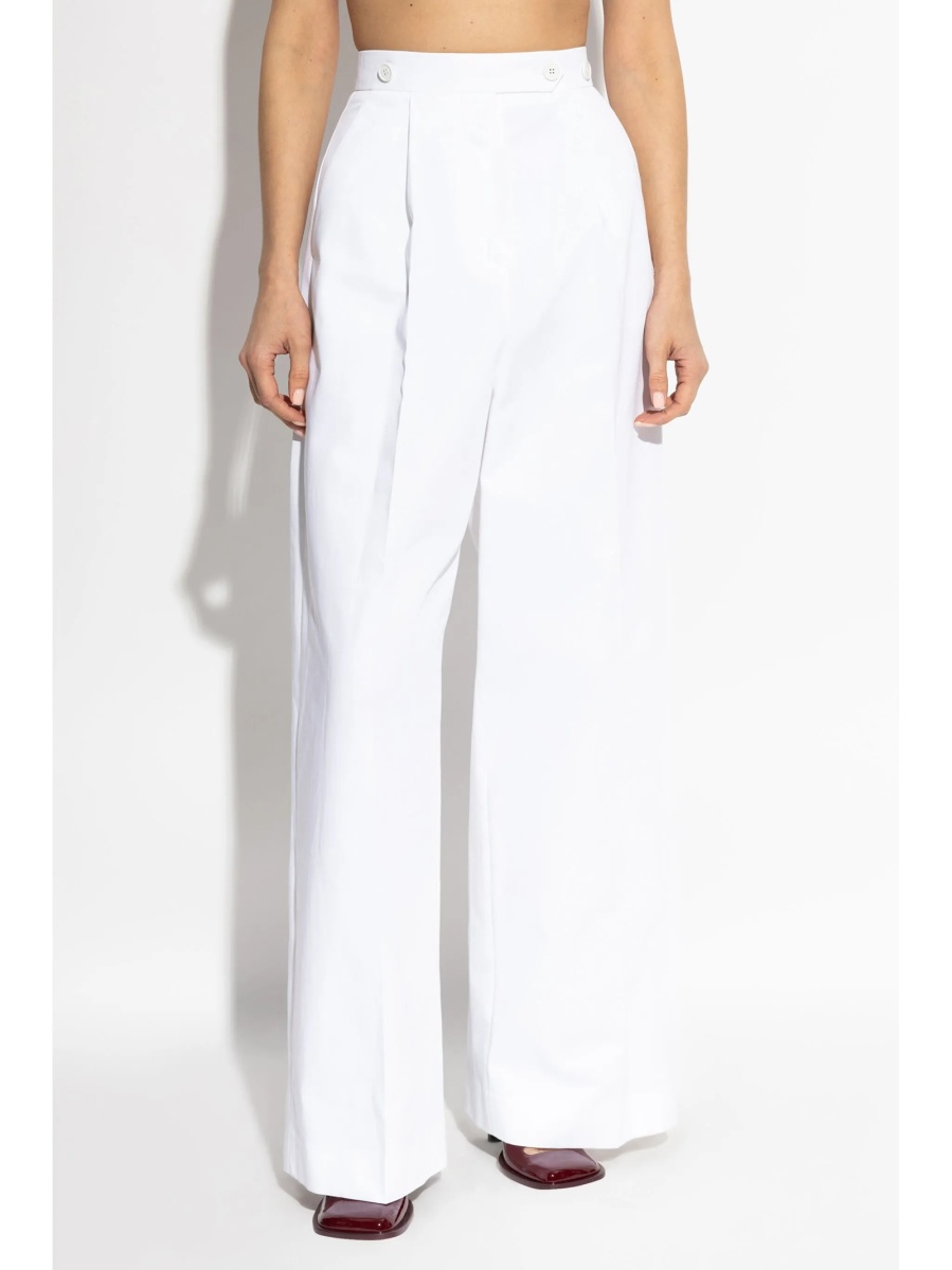 Pantaloni eleganti Givenchy albi - Img 3