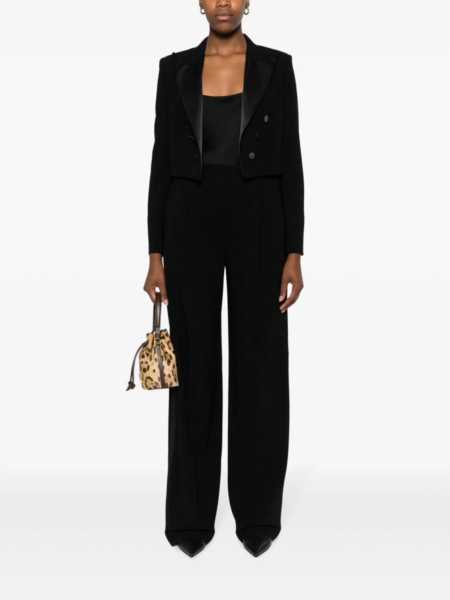Pantaloni eleganti Max Mara negri - Img 2