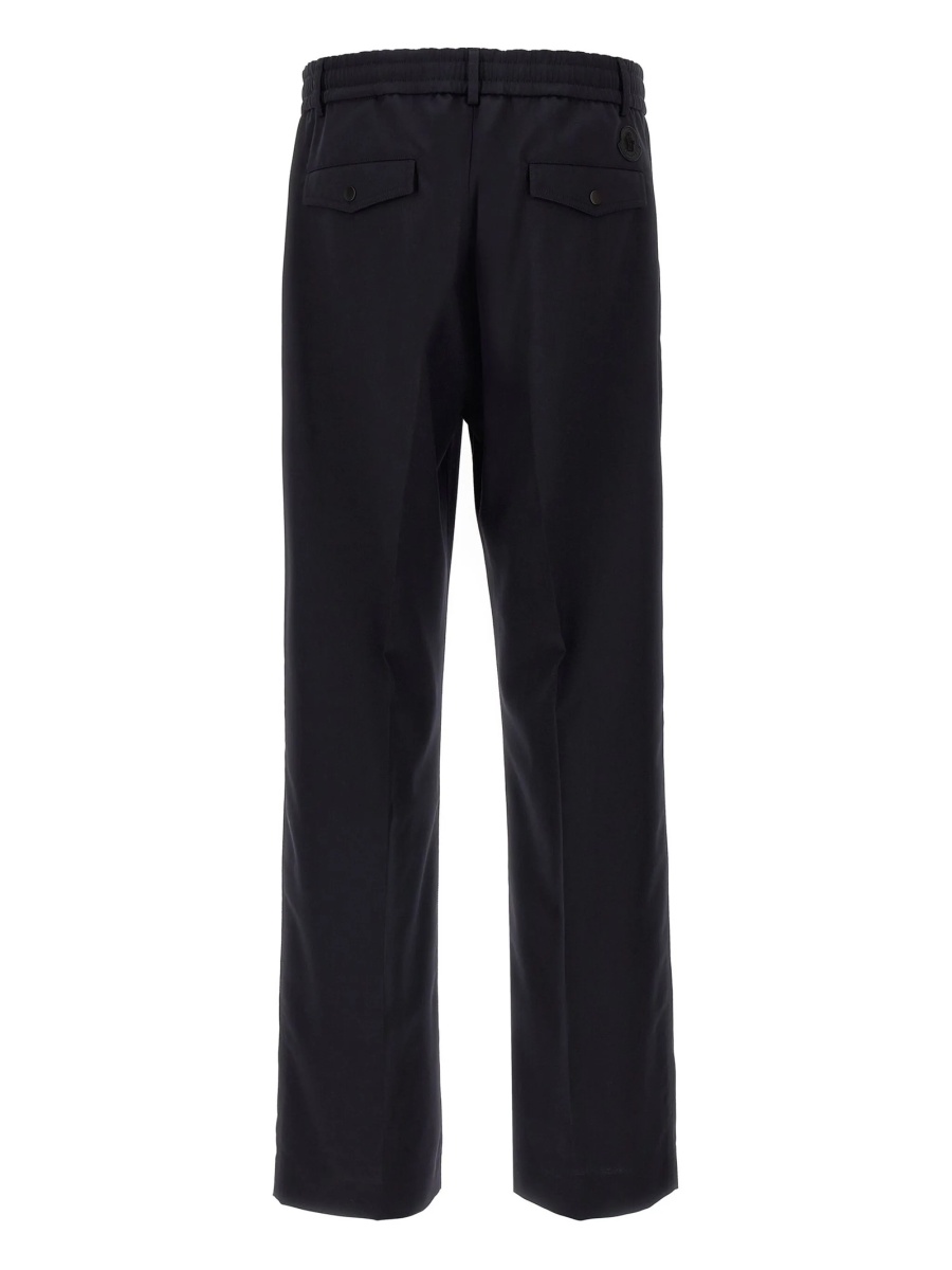 Pantaloni eleganti Moncler albastri - Img 2