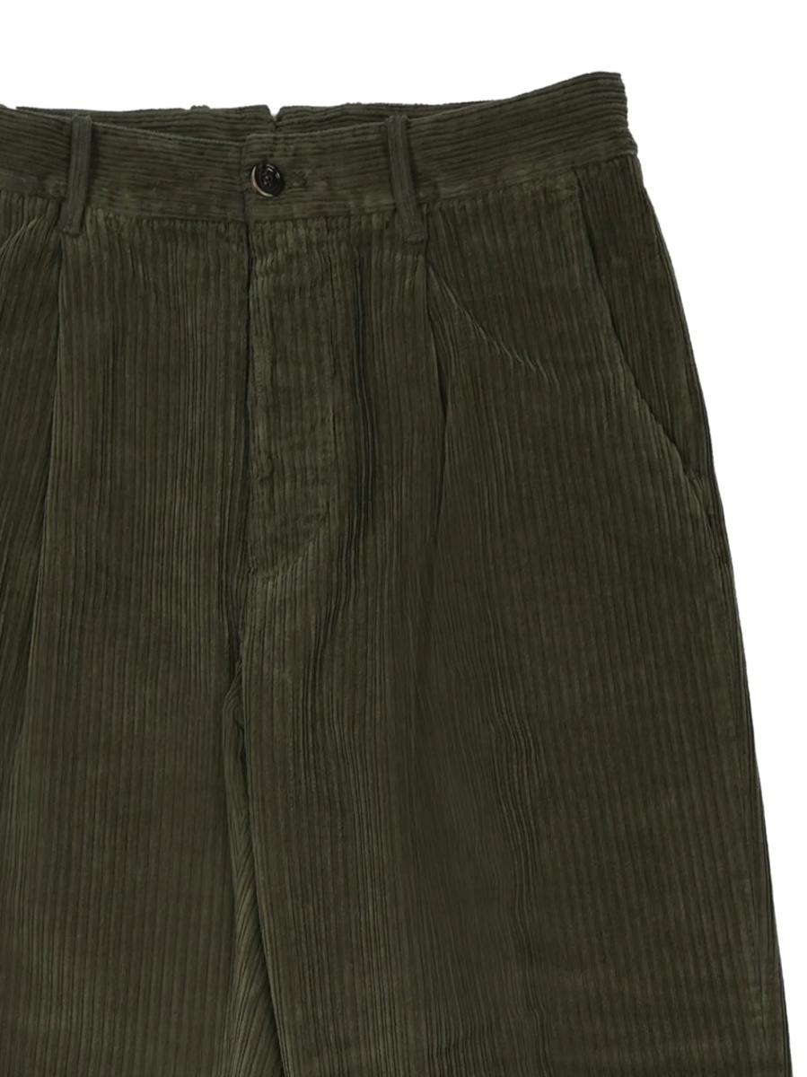 Pantaloni eleganti NINE:INTHE:MORNING verzi - Img 2
