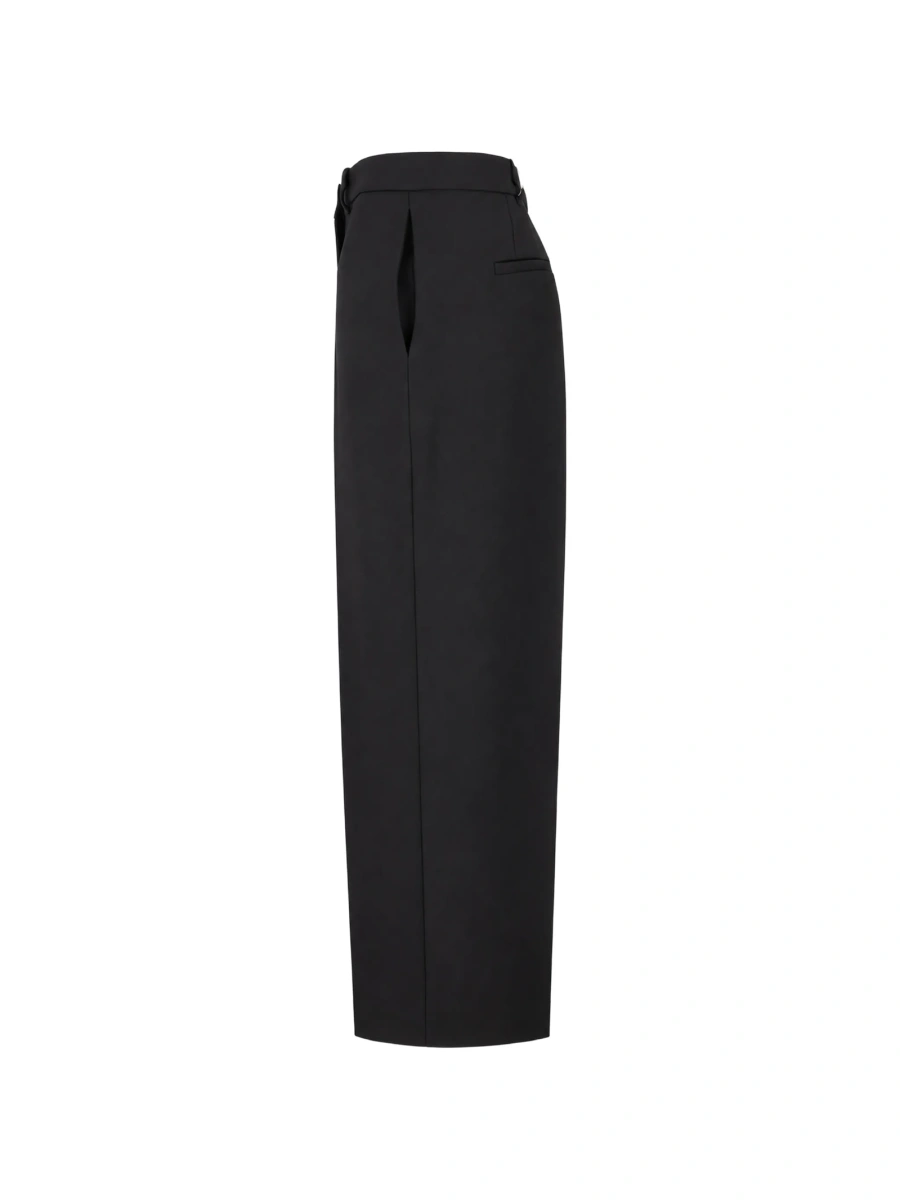 Pantaloni eleganti P.A.R.O.S.H. negri - Img 3