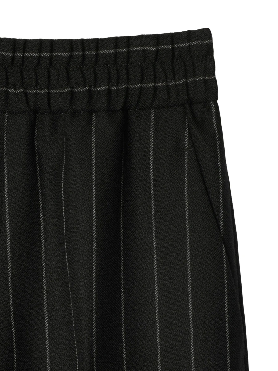 Pantaloni eleganti Peuterey negri din lana - Img 5