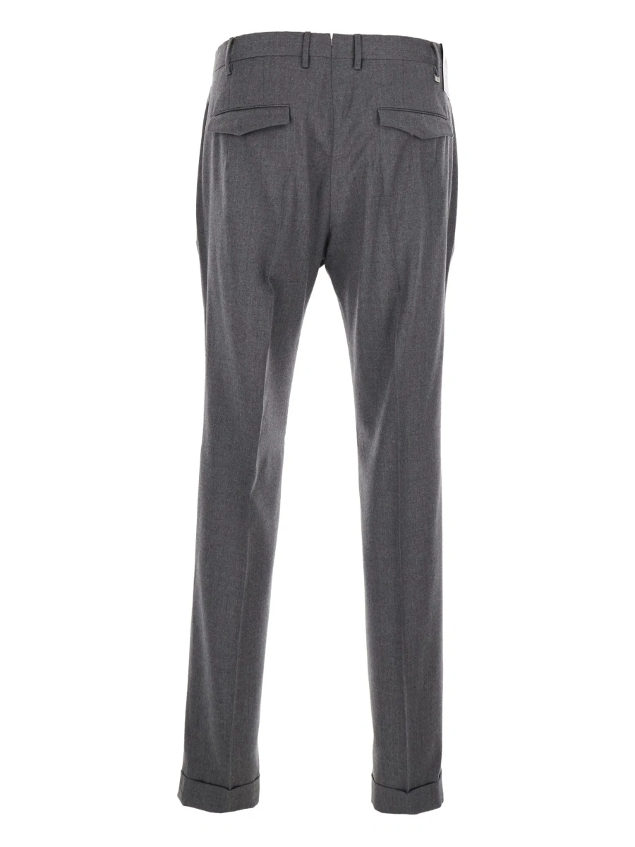Pantaloni eleganti PT TORINO gri - Img 2