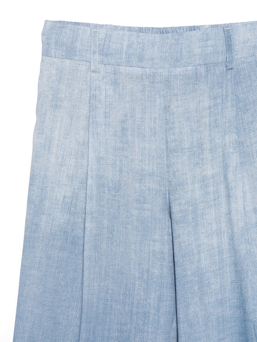 Pantaloni Ermanno Scervino Kids albastri - Img 3